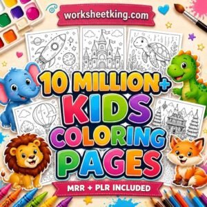 10,000,000+ Coloring Pages Bundle | 100,000+ Coloring Books Pdf | Kids & Adults