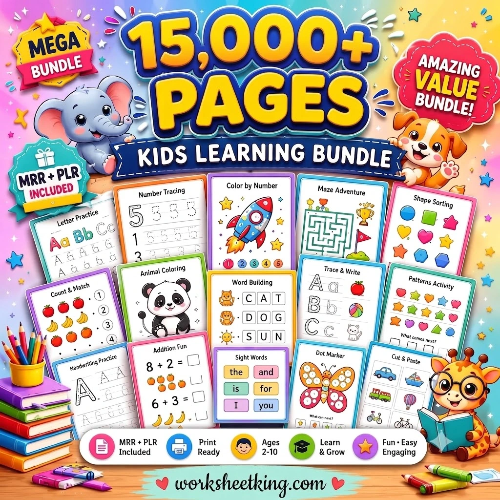 Preschool Worksheets